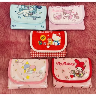 Sanrio Hello Kitty Little Twin Stars Kuromi My Melody Cinnamoroll Tissue and Accessories Pouch