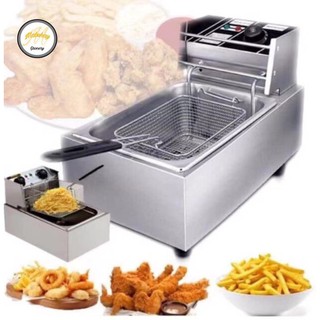 MABUHAYGROCERY Professional-Style Electric Deep Fryer EH-81 Electric Fryer (1)