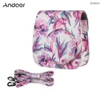 Andoer PU Camera Case Bag for Fujifilm Instax Mini 9/8+/8s/8/9 Instax camera