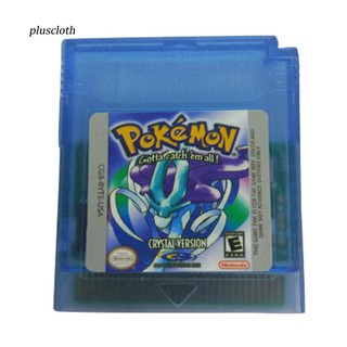 ✌✌✌Game Cards Cartridge for Nintendo Pokemon GBC Game Boy Color Version Console (2)