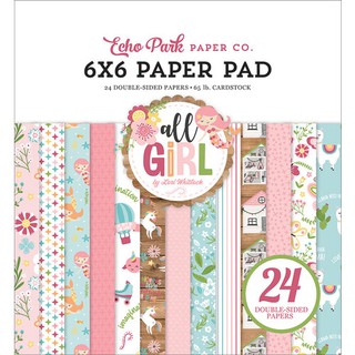 Echo Park - All Girl Collection - 6 x 6 Paper Pad