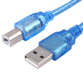 USB 2.0 A Male to B Male Printer Connection Flat Cable