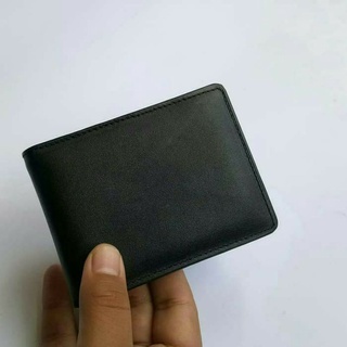 Genuine Leather Men's Wallet Slim Small Mini Wallet 100% Genuine Cow Leather