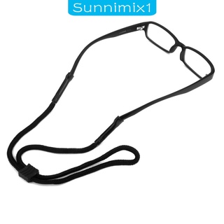 [SUNNIMIX1] Adjustable Rubber Neck Cord Strap Sport Sunglasses String Lanyard Retainer