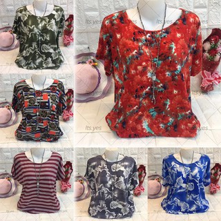 EC Tops for women Short sleeves Plus size XL to 3XL