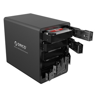 Orico 9558U3 (Black) Aluminum 5 Bay 3.5" USB 3.0 SATA HDD Enclosure (4)