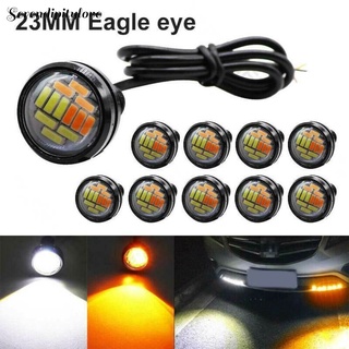 [24Hs Delivery] 2Pcs 12V 23Mm Dual Color Switchback Eagle Eye Daytime Light