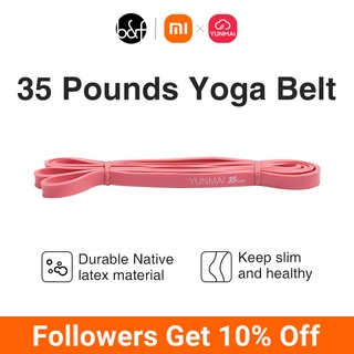 Xiaomi YUNMAI 35 Pounds Yoga Resistance Bands Exercise Stretching Powerlifting High Elasticity Pull Up Bands