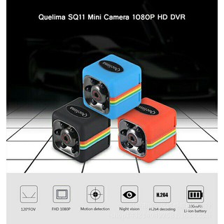 【Ready Stock】⊙℡๑CO SQ11 mini spy Hidden Full HD Camera Car DVR Sports DV Cam