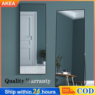 [ Quality Warranty] 153cm Full Body Mirror with Stand Full Length Mirror Home Mirror Well packaged