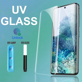 Huawei Mate 30 20 P30 Pro Samsung Galaxy Note 20 S20 Ultra S10 S8 S9 Plus S7 edge Note 10 10+ 8 9 UV Light Glass (1)