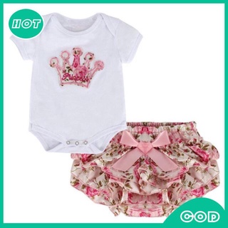 Baby Girl Infant Princess Pink Onesie Romper Tutu Dress Setbaby girl dress