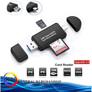 SD/Micro SD Card Reader Writer USB 2.0 Memory Card Reader OTG Adapter for micro USB