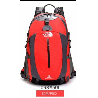 Amylim@ The north face 50L hiking backpack with (bakal) Steel structure Travel bag hiking bag