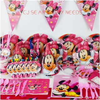 Minnie Mouse Theme Character Birthday Party Needs