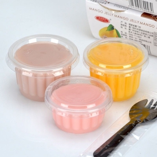 ❤❤ 50Pcs Disposable Cups Set Of 120ml Sauce Container Pot Jello Shot Cup Slime (1)