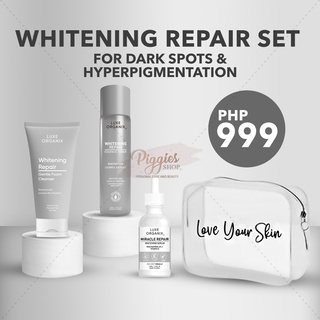Luxe Organix Whitening Repair Set for Dark Spots & Hyperpigmentation
