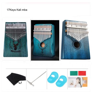 【Ready Stock】17 keys Kalimba Thumb Piano Acoustic Finger Piano Music Instruments (2)