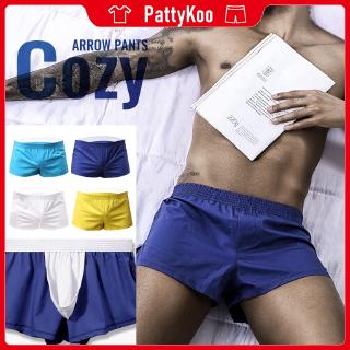 Fashion All-cotton Built-in Pocket Arrow Pants Pure Cotton Men's Underwear Summer Permeable Household 146