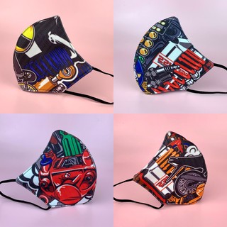 NEW THAILOOK FACE MASK SUBLIMATION PRINT THAI LOOK