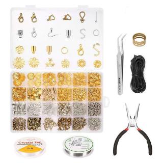 ✿Inf✿24 Grid Jewelry Making Set DIY Handmade Earrings Necklace Bracelets Accessories Tools