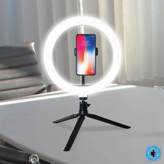 selfie light♕✓<ELJ> 16cm 26cm LED Selfie Ring Light Dimmable Lamp Camera Phone Studio Stand Video 3