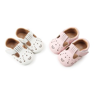New Children Casual Breathable Soft Cute Hollow Princess Shoes