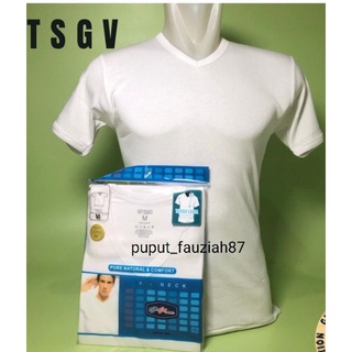 Gtman V-NECK TSG-V White SIZE T-Shirt S-M-L-XL