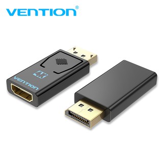 Vention DP to HDMI Adapter 4K DP Male to HDMI Female Video Audio Converter for PC Laptop