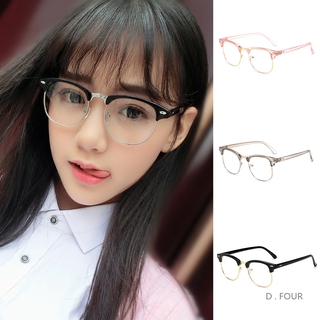 D&F Unisex Vintage Anti Radiation Eyeglass Anti-blue and Anti-fatigue Glasses Replaceable Lens