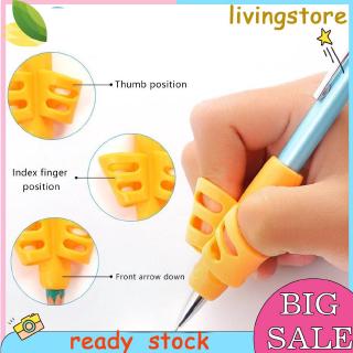 3/6pcs kid Writing Pencil Holder Kids Learning Practise Pen Aid Grip Posture Correction Device－l