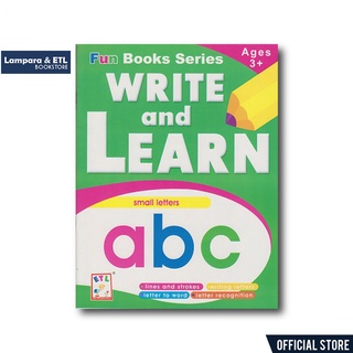 Fun Books Series, Write and Learn Small Letters