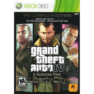 XBOX 360: GRAND THEFT AUTO IV EPISODE FROM LIBERTY CITY COMPLETE EDITION, NTSC, MINT CONDITION