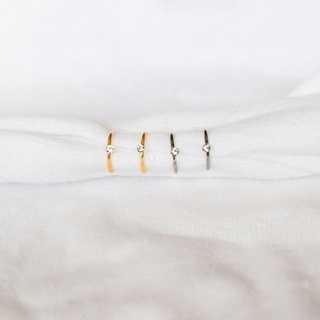 [Kutitap] Gold and Silver Fake Piercing Earcuff