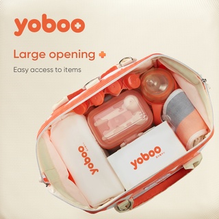Yoboo Shoulder Carried Diaper Bag Waterproof Shoulder Bag Maternity Bag Mommy Bag Newborn Baby (5)