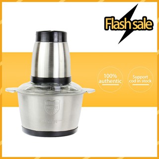 Ready Stock/❡✵Electric meat grinder food procesor electric grinder tools steel home meat grinder ele (1)