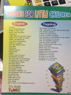 Wholesale Educational Story Book tagalog with English Version (6)