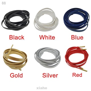 ☸1pair Lightweight Flat Long Accessories Replacement Faux Leather Wide Daily Shoe Laces