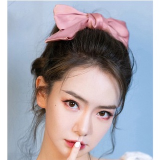 【spot goods】❒◎Cute fashion Ribbon Hairclip Korean Ribbon Large Bow Satin Hairgrips