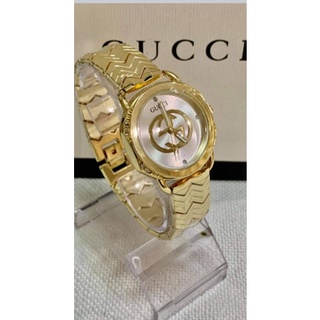 GOLD GUCCI WATCH FOR WOMEN