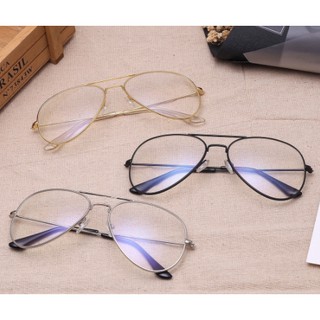 Jen'style♔#3025 Anti radiation eyeglass classic aviator eyeglass high quality metal optical frame
