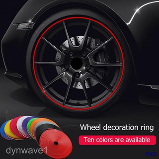 ✸26Ft/8M New Car Wheel Hub Rim Protector Sticker Tire Guard Strip