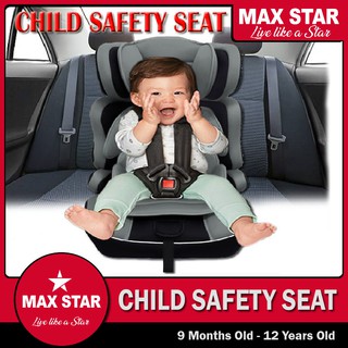 Travel Baby Safety Seat Cushion With Infant Safe Belt Fabric Mat Little Child Carrier