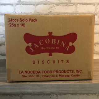 LOWEST PRICE Jacobina Biscuits by Noceda Bakery 24pcs. SOLO Packs