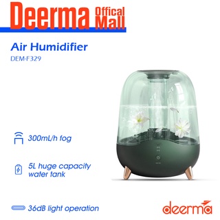 Deerma F329 5L Air Humidifier Mute Ultrasonic Aroma Diffuser Household Mist Maker