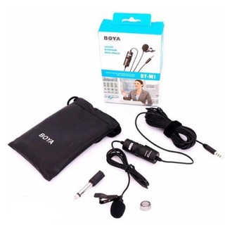 BOYA BY-M1 Omni directional Lavalier Microphone Audio Video Record (1)