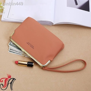 New in 2021✾❍♈Korean Fashion Long Wallet Ladies Wallets For Long Leather Wallet Wallet Clutch For