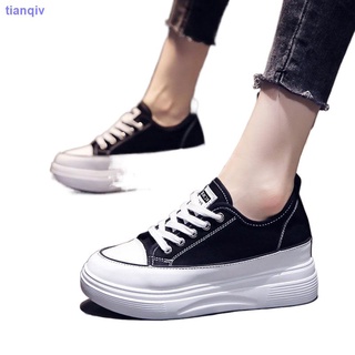 Niche canvas shoes women s summer 2021 new platform sponge cake thick bottom increases the Korean version of the net cel