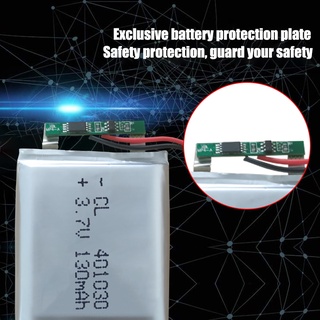 lithium battery#3.7V 130mAh 401030 Lithium Polymer LiPo li ion Rechargeable Battery For MP3 MP4 MP5