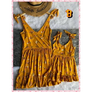 MOTHER AND DAUGHTER Overlap Dress (O150) (3)